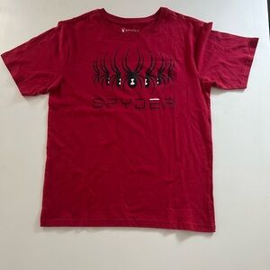 Red spyder shirt - M